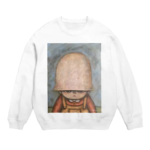 ヘルメットボーイ・ソラヲ Crew Neck Sweatshirt