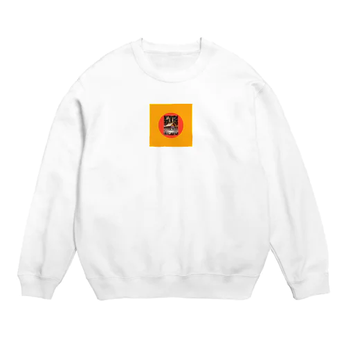 ラーメンマッスル　メジャーリーグ⚾️ Crew Neck Sweatshirt