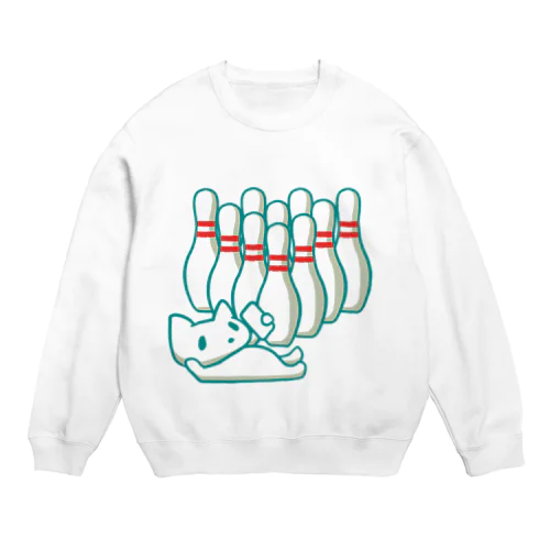 ちょっとどいてほしいんだけどなぁ。 Crew Neck Sweatshirt