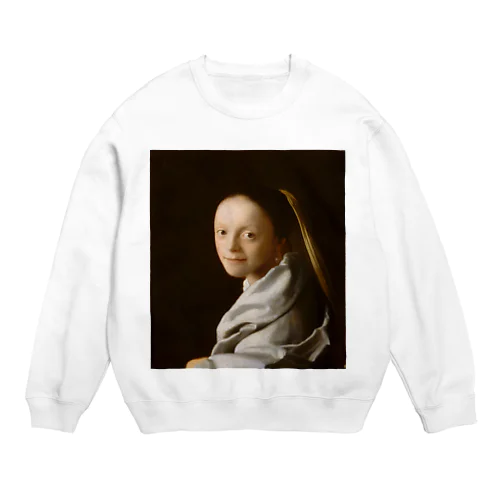 少女 / Portrait of a Young Woman Crew Neck Sweatshirt