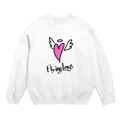 Flying Love Crew Neck Sweatshirt