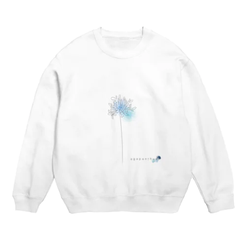 agapanthus Crew Neck Sweatshirt