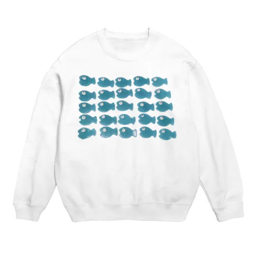 グミウオ🐟魚群ver. Crew Neck Sweatshirt