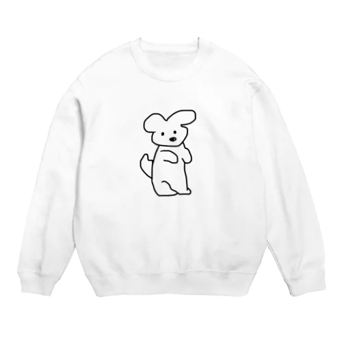 かしこいわんこ Crew Neck Sweatshirt