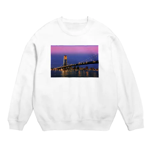 ぶるっくりんぶりっじ Crew Neck Sweatshirt