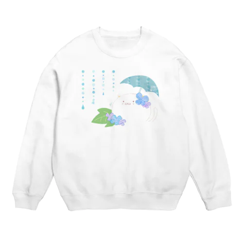 雨のかほり Crew Neck Sweatshirt