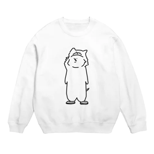 オオカミ少年 Crew Neck Sweatshirt