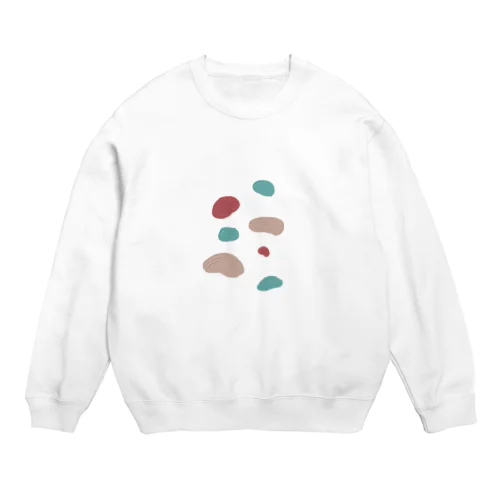 絵の具でお絵描き Crew Neck Sweatshirt