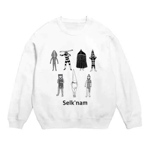 セルクナム族 Crew Neck Sweatshirt