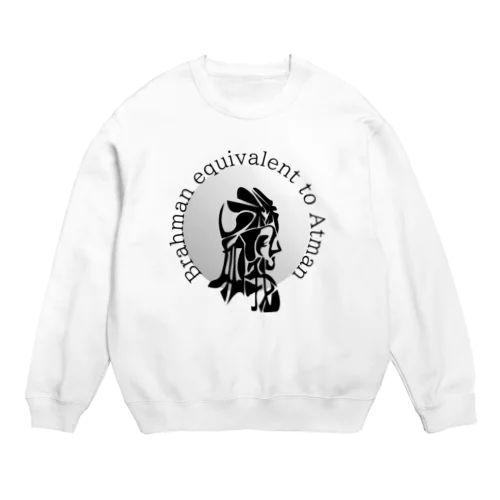 梵我一如h.t.（黒） Crew Neck Sweatshirt