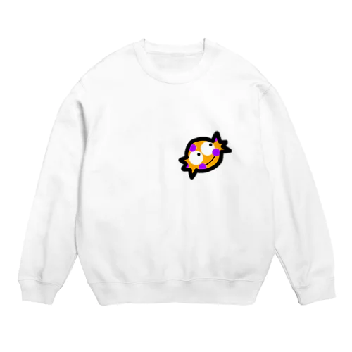 ハロウィンあめちゃん Crew Neck Sweatshirt