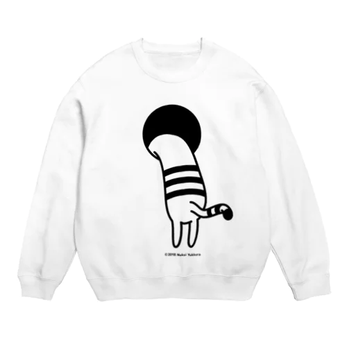 ながねこと穴に入りたい時に着る服 Crew Neck Sweatshirt