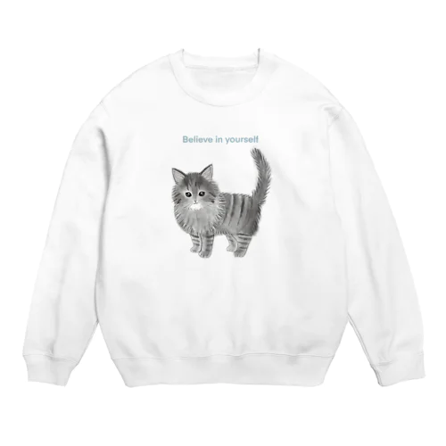 ノルウェージャンフォレストキャットのノエル Crew Neck Sweatshirt