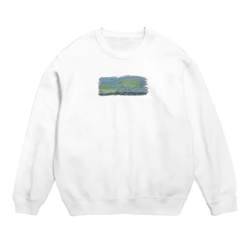 クレヨンオーロラ Crew Neck Sweatshirt