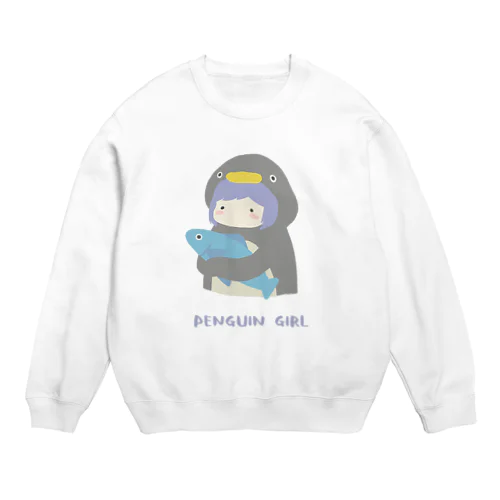 ペンギンガール Crew Neck Sweatshirt