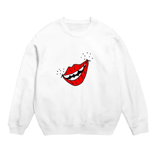 そばかすマウス Crew Neck Sweatshirt