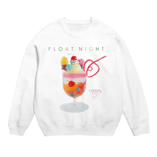 浮かべる夜に Crew Neck Sweatshirt