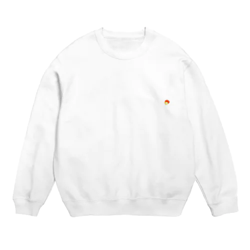 きのこマーク Crew Neck Sweatshirt