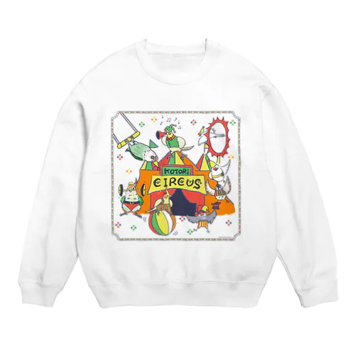 小鳥サーカス Crew Neck Sweatshirt