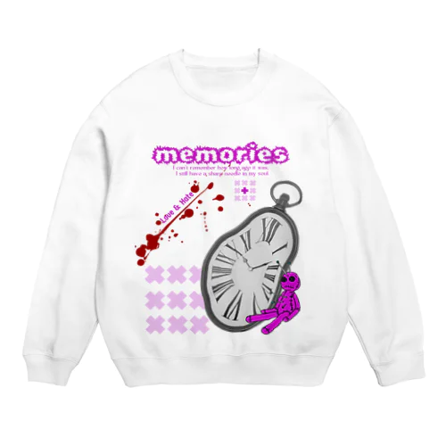 memories Crew Neck Sweatshirt