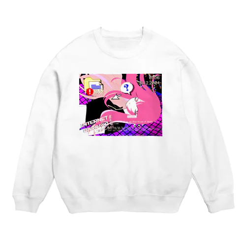 デジタル浮遊 Crew Neck Sweatshirt