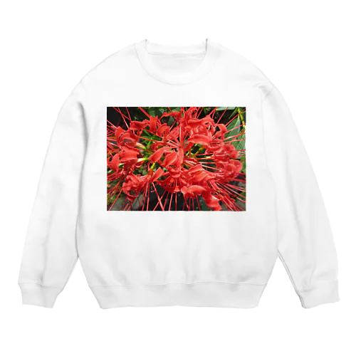 お彼岸は静寂に・・・ Crew Neck Sweatshirt