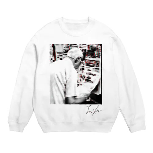 Newspaper/holga Crew Neck Sweatshirt