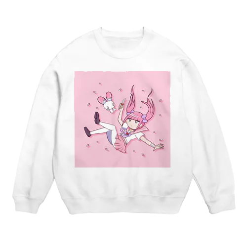 いちごみるくのゆめ Crew Neck Sweatshirt