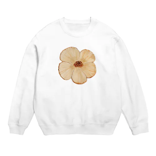 flower series Crew Neck Sweatshirt