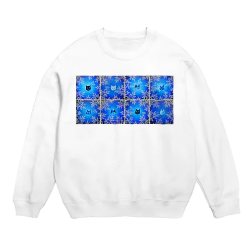 森の猫たち２ Crew Neck Sweatshirt