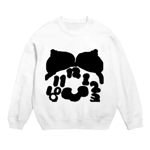 とけい？ Crew Neck Sweatshirt