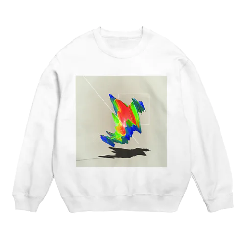 color Crew Neck Sweatshirt