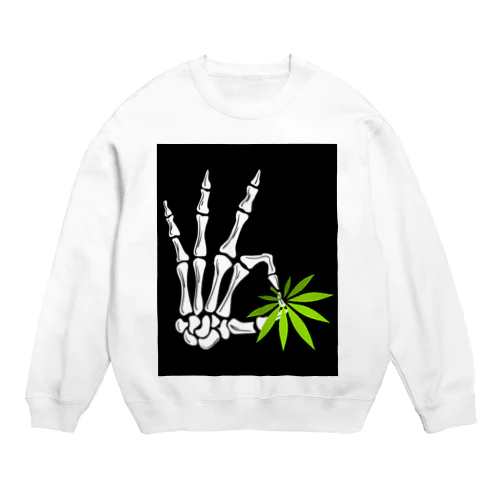 スカル Crew Neck Sweatshirt