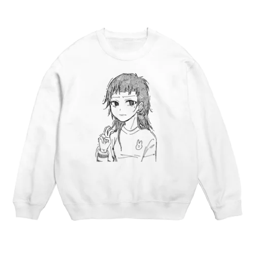 やらかしちゃん Crew Neck Sweatshirt