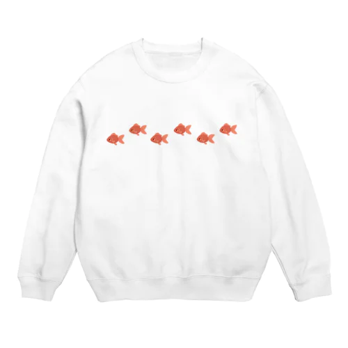 すいーっと金魚 Crew Neck Sweatshirt