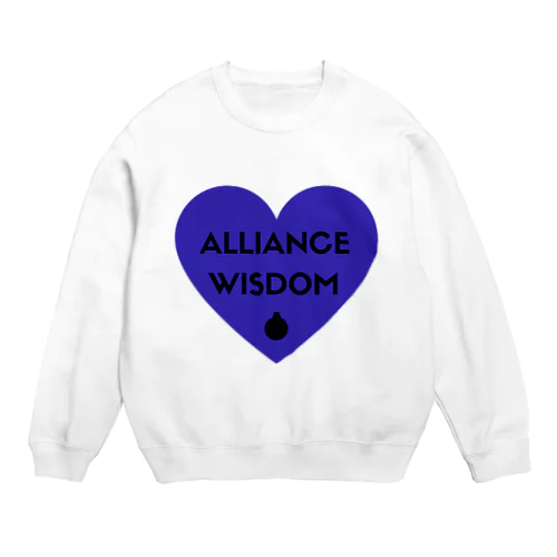 ALLIANCE&WISDOM・アリスマングッズ Crew Neck Sweatshirt