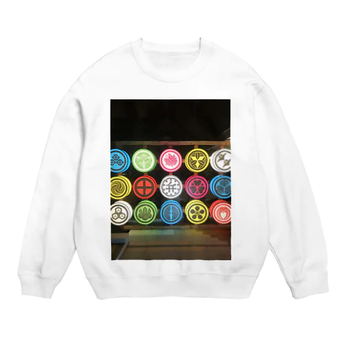 家紋カモンベイベー Crew Neck Sweatshirt