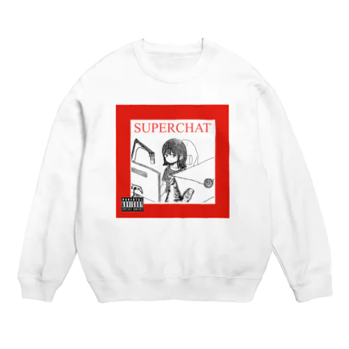 SUPERCHAT  Crew Neck Sweatshirt