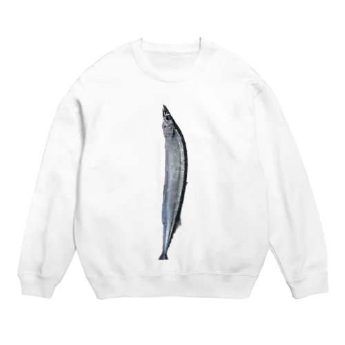 サンマ(秋刀魚) Crew Neck Sweatshirt