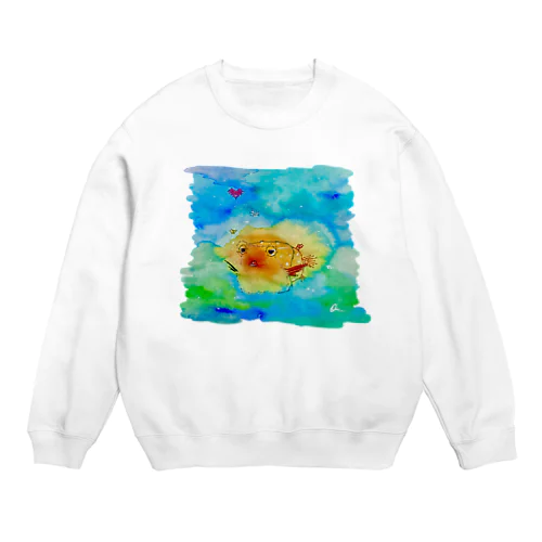 はこふぐ太 Crew Neck Sweatshirt