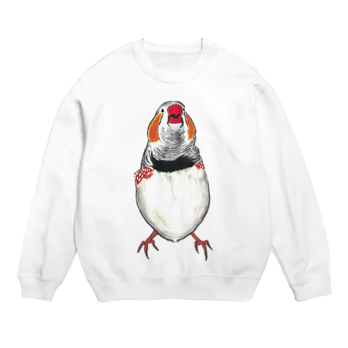 [森図鑑] 和風錦華鳥 Crew Neck Sweatshirt