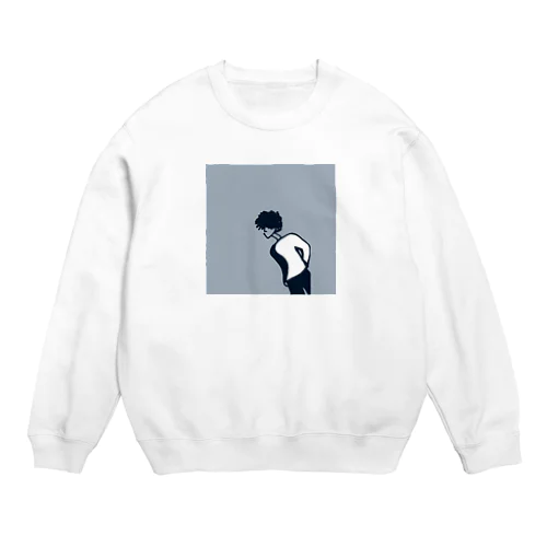 哀愁ボーイ Crew Neck Sweatshirt