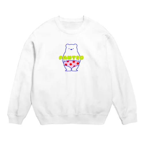 水玉パンツ Crew Neck Sweatshirt