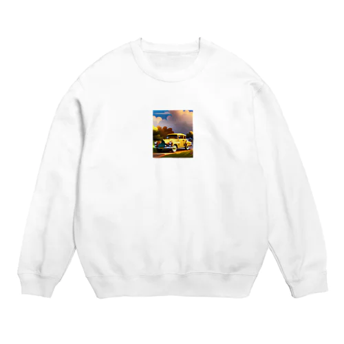 クラシックカー Crew Neck Sweatshirt