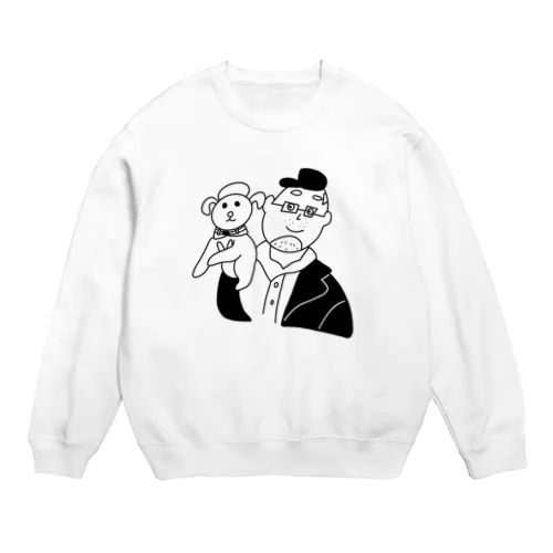 雨とゆうじ Crew Neck Sweatshirt