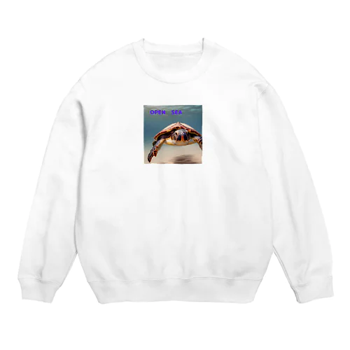 OPEN　SEA Crew Neck Sweatshirt