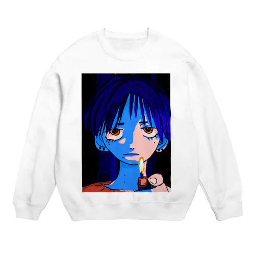 ドンパチちゃん Crew Neck Sweatshirt