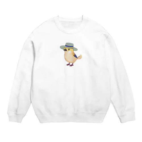 テンガロンハットのカナリア Crew Neck Sweatshirt