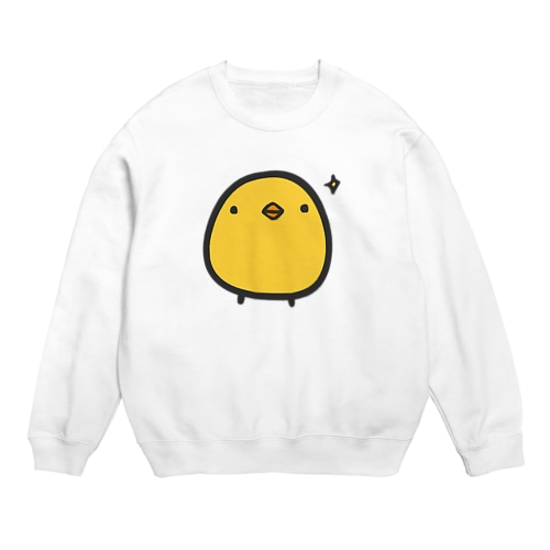 どや顔ひよこさん Crew Neck Sweatshirt