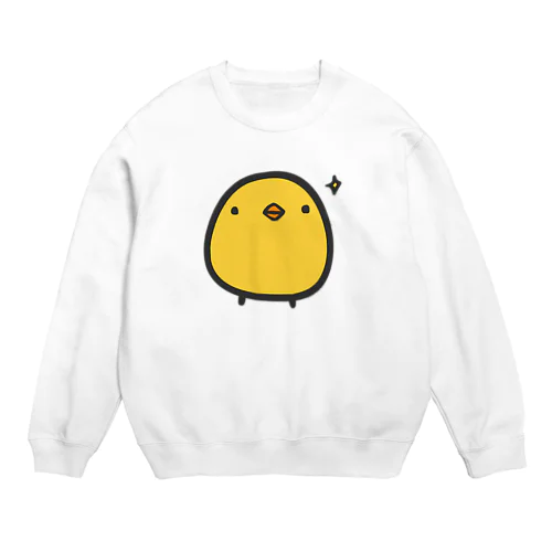 どや顔ひよこさん Crew Neck Sweatshirt